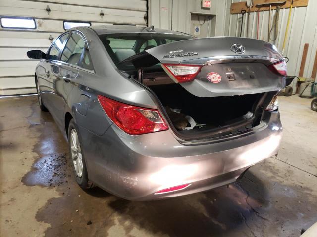 Photo 3 from auction – 2013 HYUNDAI SONATA GLS with VIN 5NPEB4AC7DH733056