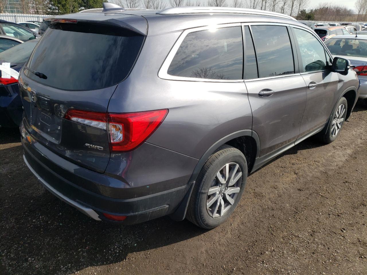 Photo 4 from auction – 2021 HONDA PILOT EX with VIN 5FNYF6H35MB503887