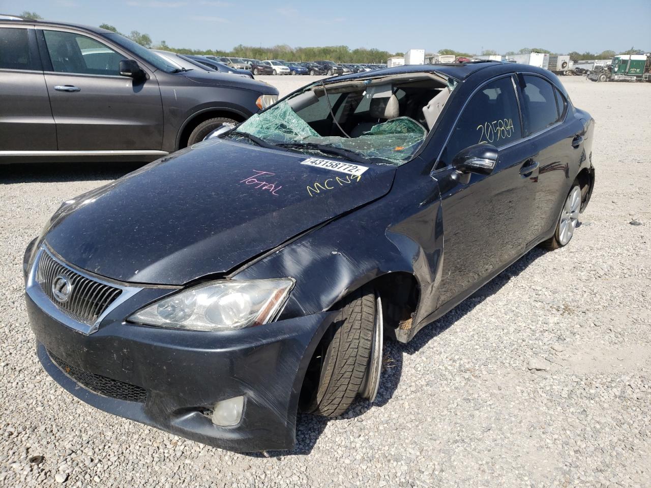Photo 2 from auction – 2009 LEXUS IS 250 with VIN JTHCK262392030637
