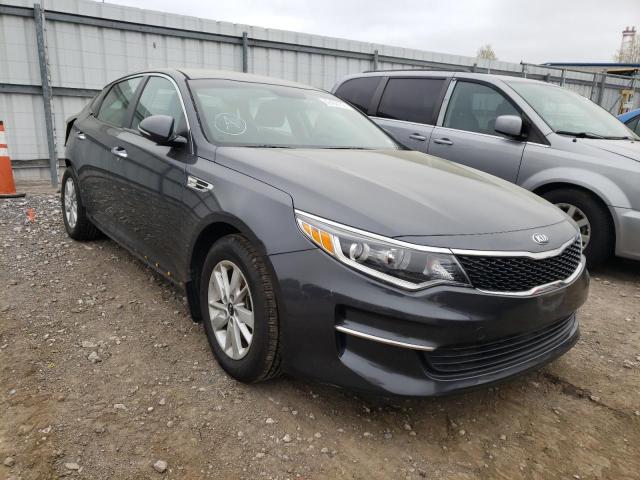 KIA OPTIMA LX 2018 with VIN KNAGT4L34J5211335 - Photo from auction
