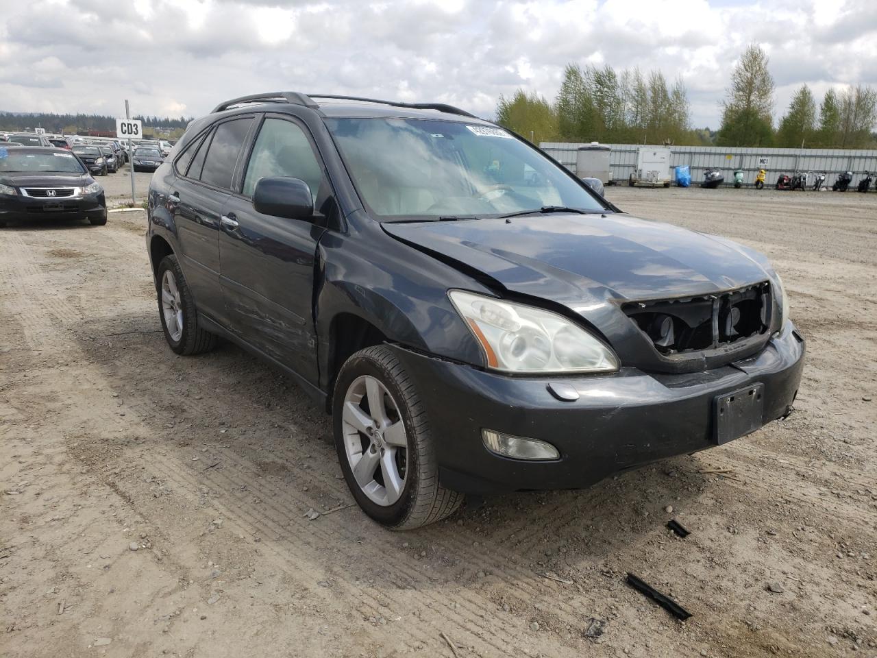 LEXUS RX 350 2008 with VIN 2T2HK31U38C058715 - Photo from auction