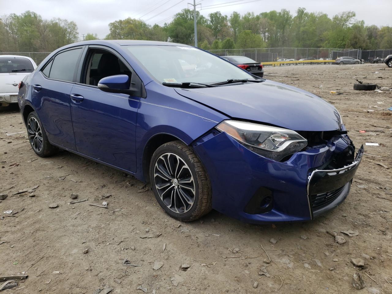 TOYOTA COROLLA L 2014 with VIN 2T1BURHE6EC061173 - Photo from auction