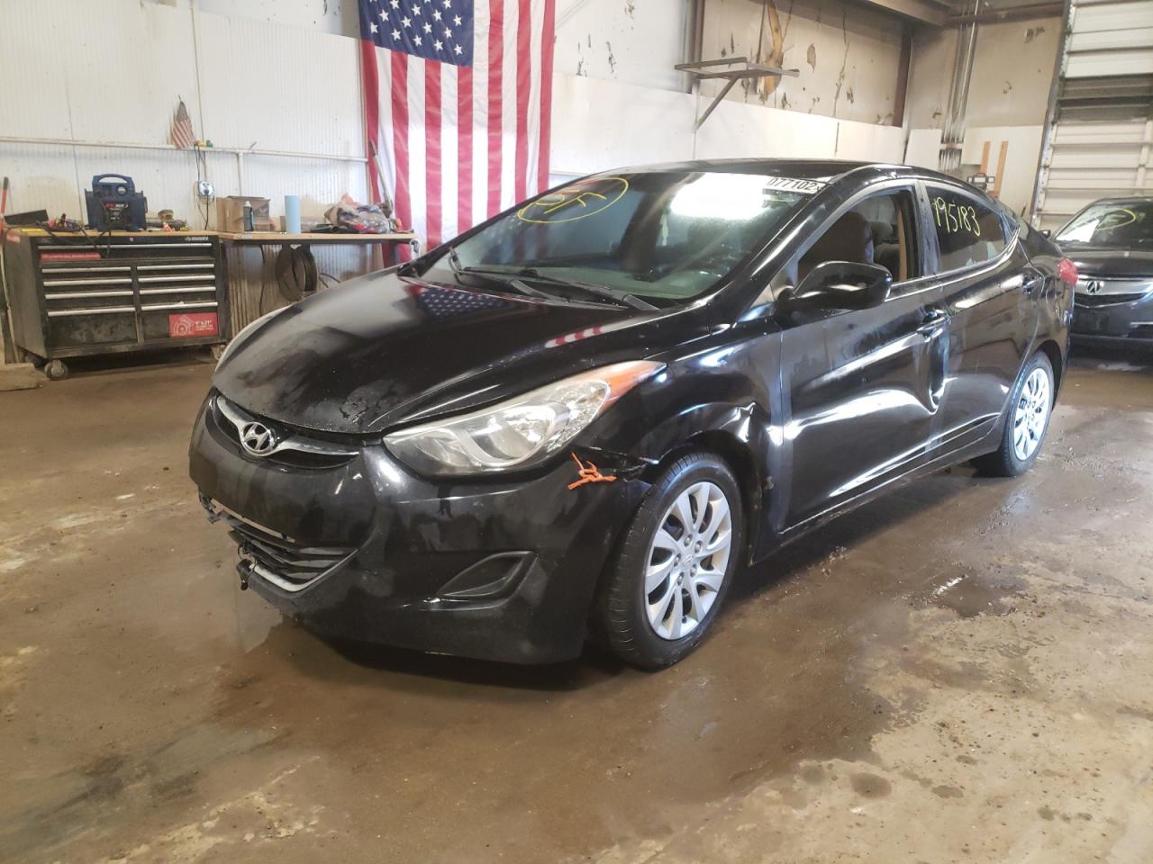 Photo 2 from auction – 2012 HYUNDAI ELANTRA GL with VIN 5NPDH4AE5CH069754