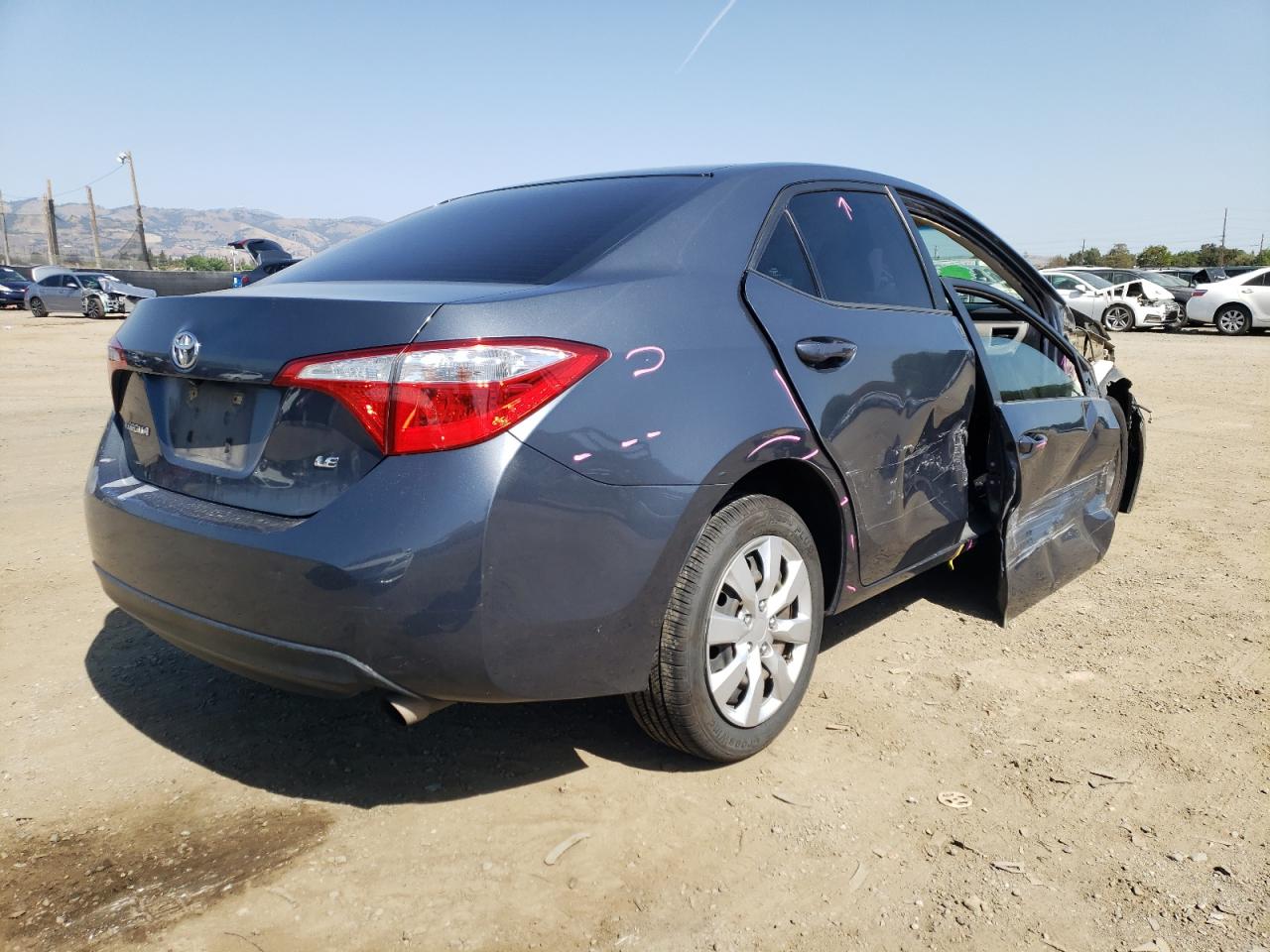 Photo 4 from auction – 2014 TOYOTA COROLLA L with VIN 5YFBURHE1EP057595