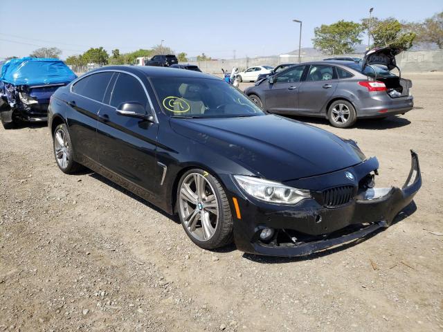 BMW 430I GRAN 2017 with VIN WBA4F7C5XHG438329 - Photo from auction