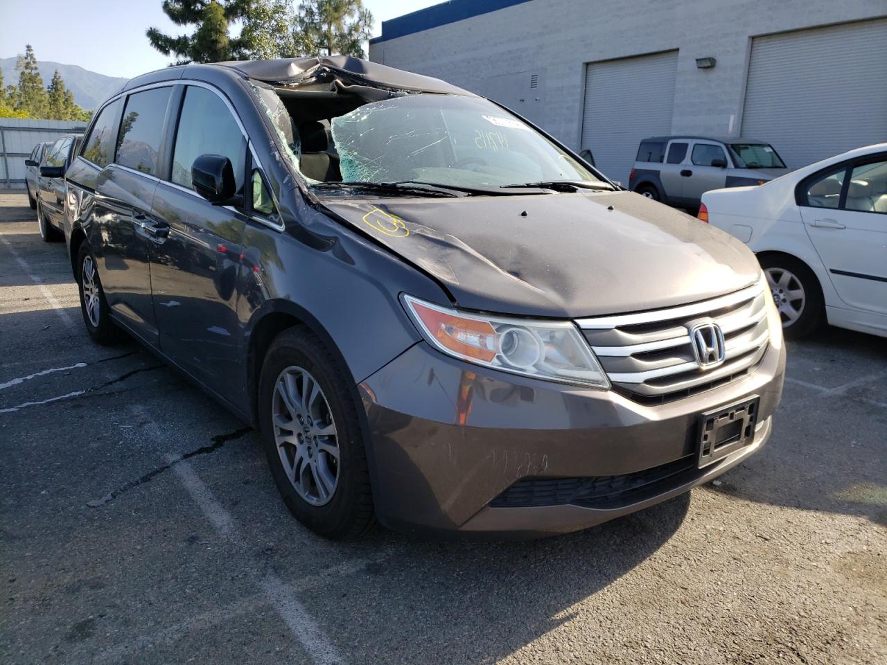 HONDA ODYSSEY EX 2012 with VIN 5FNRL5H67CB125183 - Photo from auction