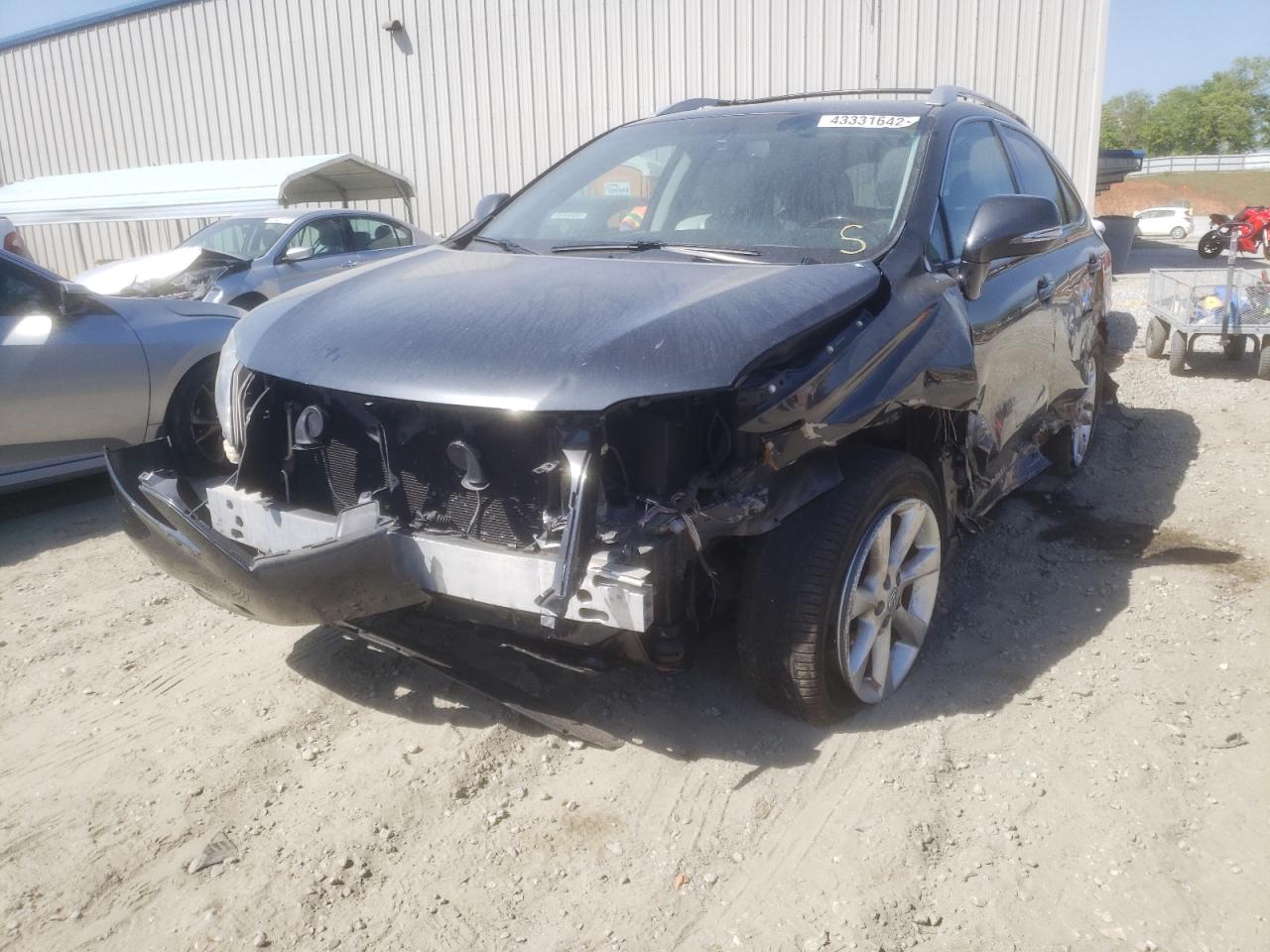 Photo 2 from auction – 2011 LEXUS RX 350 with VIN JTJZK1BA9B2003951