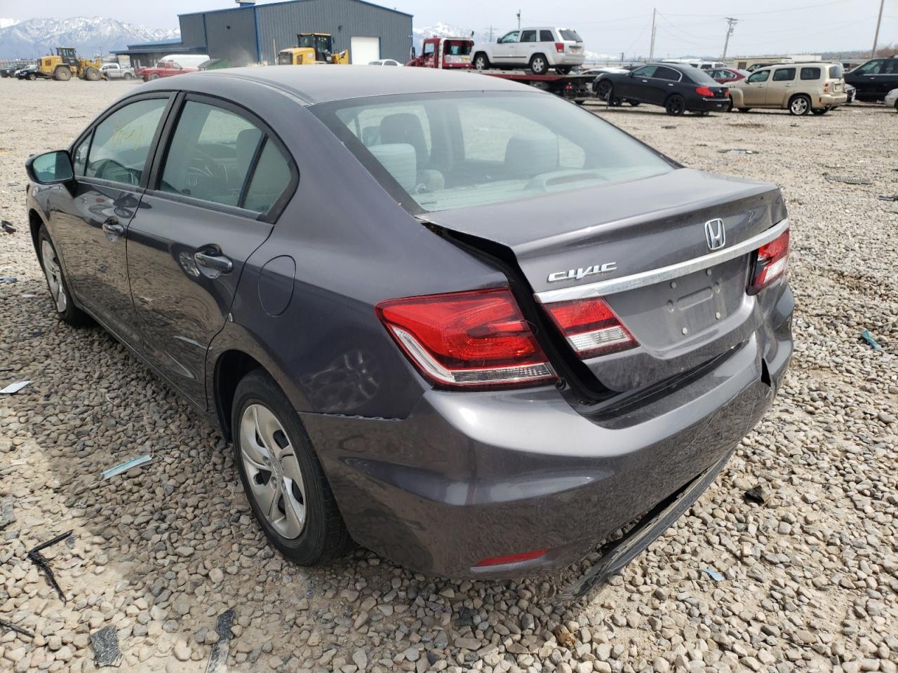 Photo 3 from auction – 2014 HONDA CIVIC LX with VIN 19XFB2F56EE044053