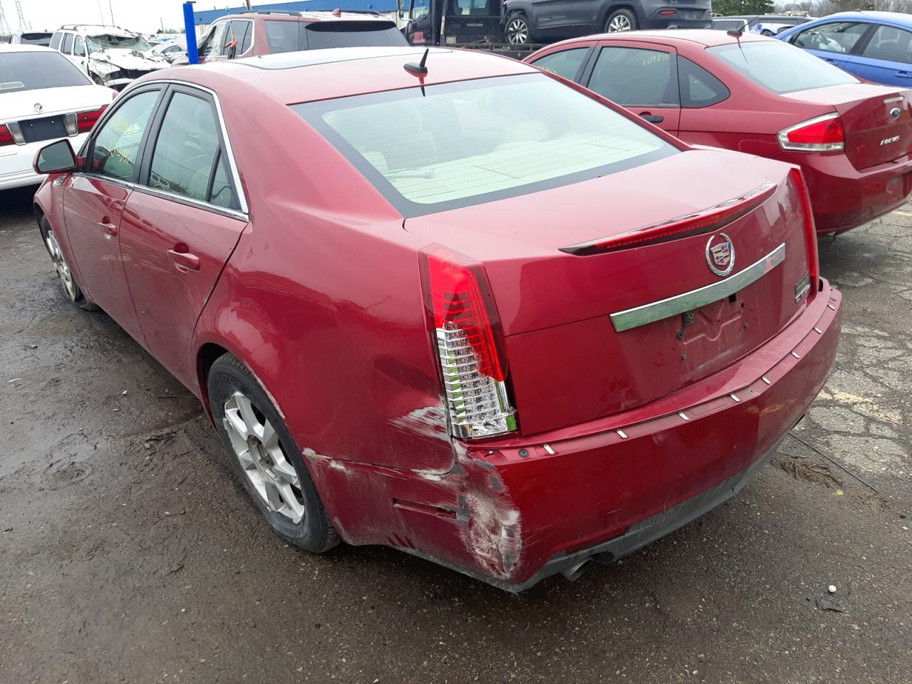 Photo 3 from auction – 2008 CADILLAC CTS with VIN 1G6DM577880108905