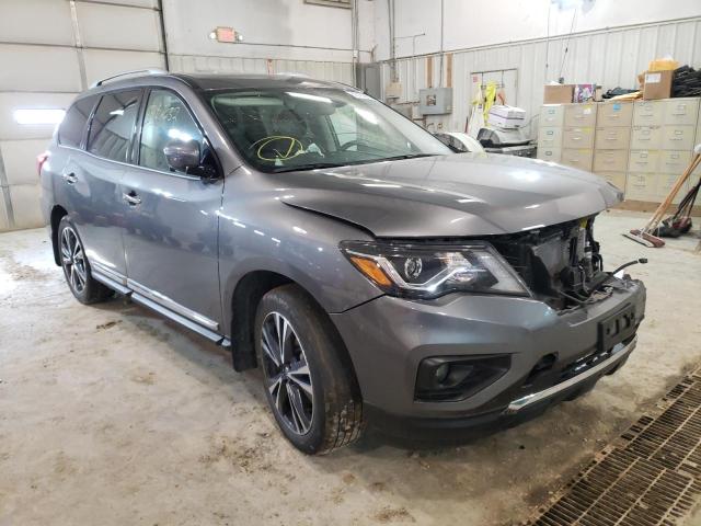 NISSAN PATHFINDER 2019 with VIN 5N1DR2MMXKC654565 - Photo from auction