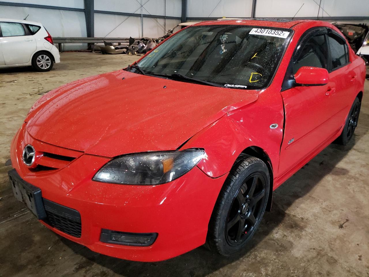 Photo 2 from auction – 2007 MAZDA 3 S with VIN JM1BK323X71666105