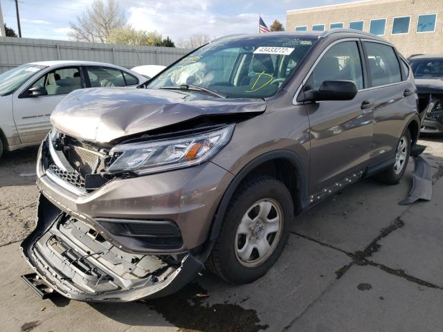 Photo 2 from auction – 2015 HONDA CR-V LX with VIN 5J6RM4H34FL062102