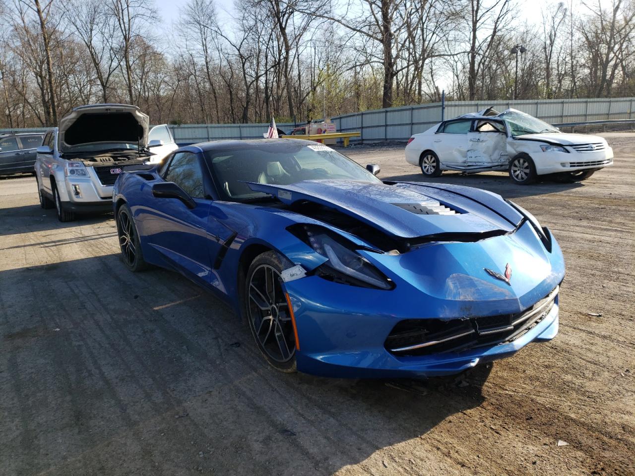Photo 1 from auction – 2015 CHEVROLET CORVETTE S with VIN 1G1YK2D77F5107843