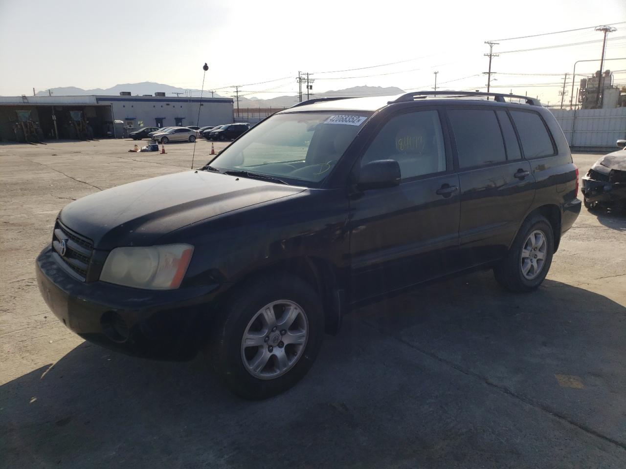 Photo 2 from auction – 2001 TOYOTA HIGHLANDER with VIN JTEGF21A710008920