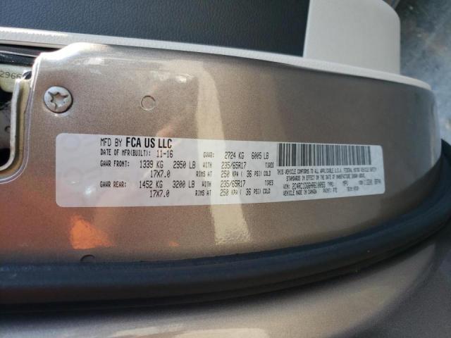 Photo 10 from auction – 2017 CHRYSLER PACIFICA T with VIN 2C4RC1DG6HR610093