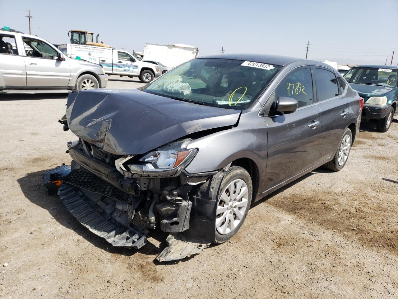 Photo 2 from auction – 2017 NISSAN SENTRA S with VIN 3N1AB7AP1HY268904