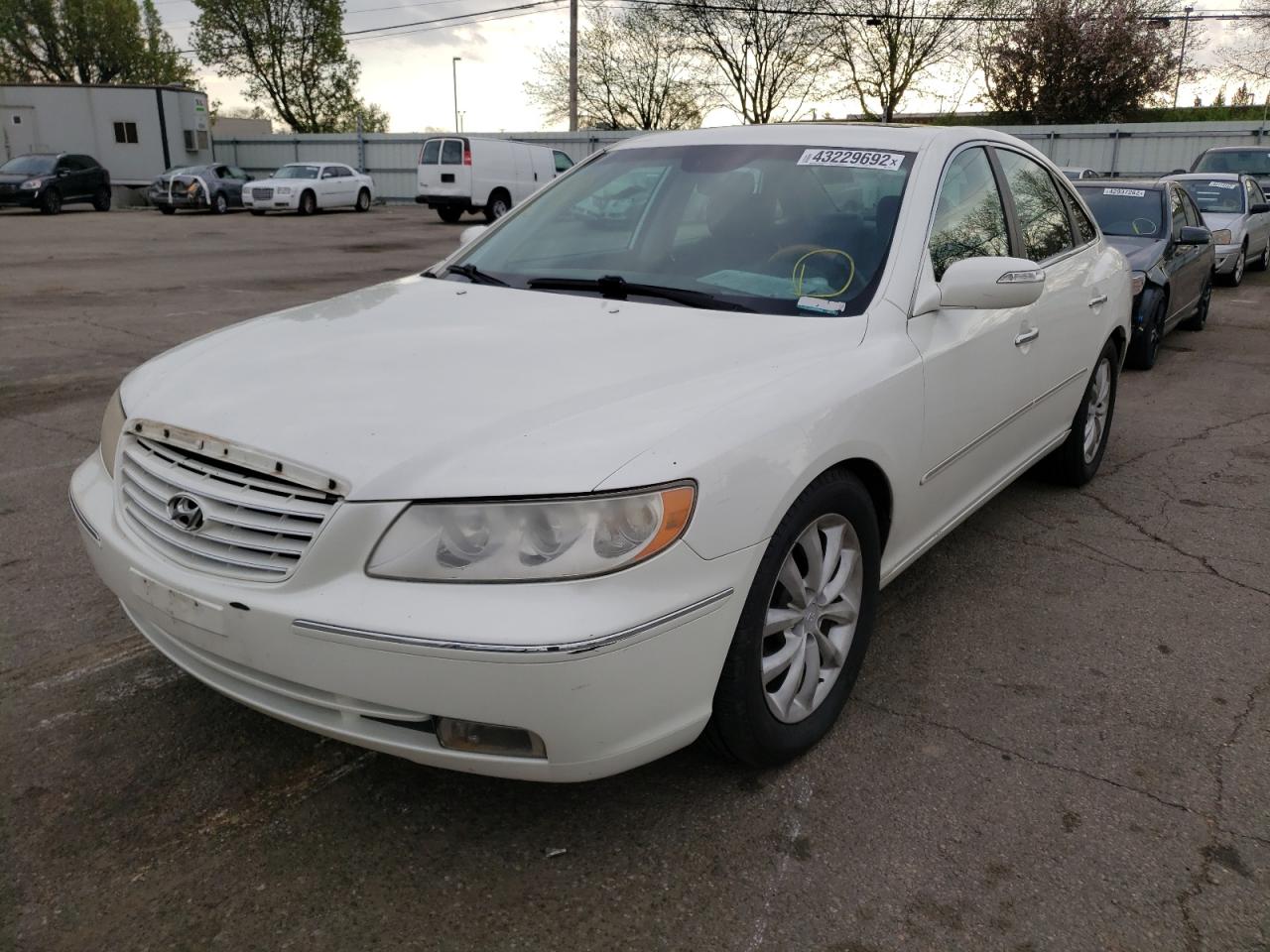 Photo 2 from auction – 2007 HYUNDAI AZERA SE with VIN KMHFC46F37A140936