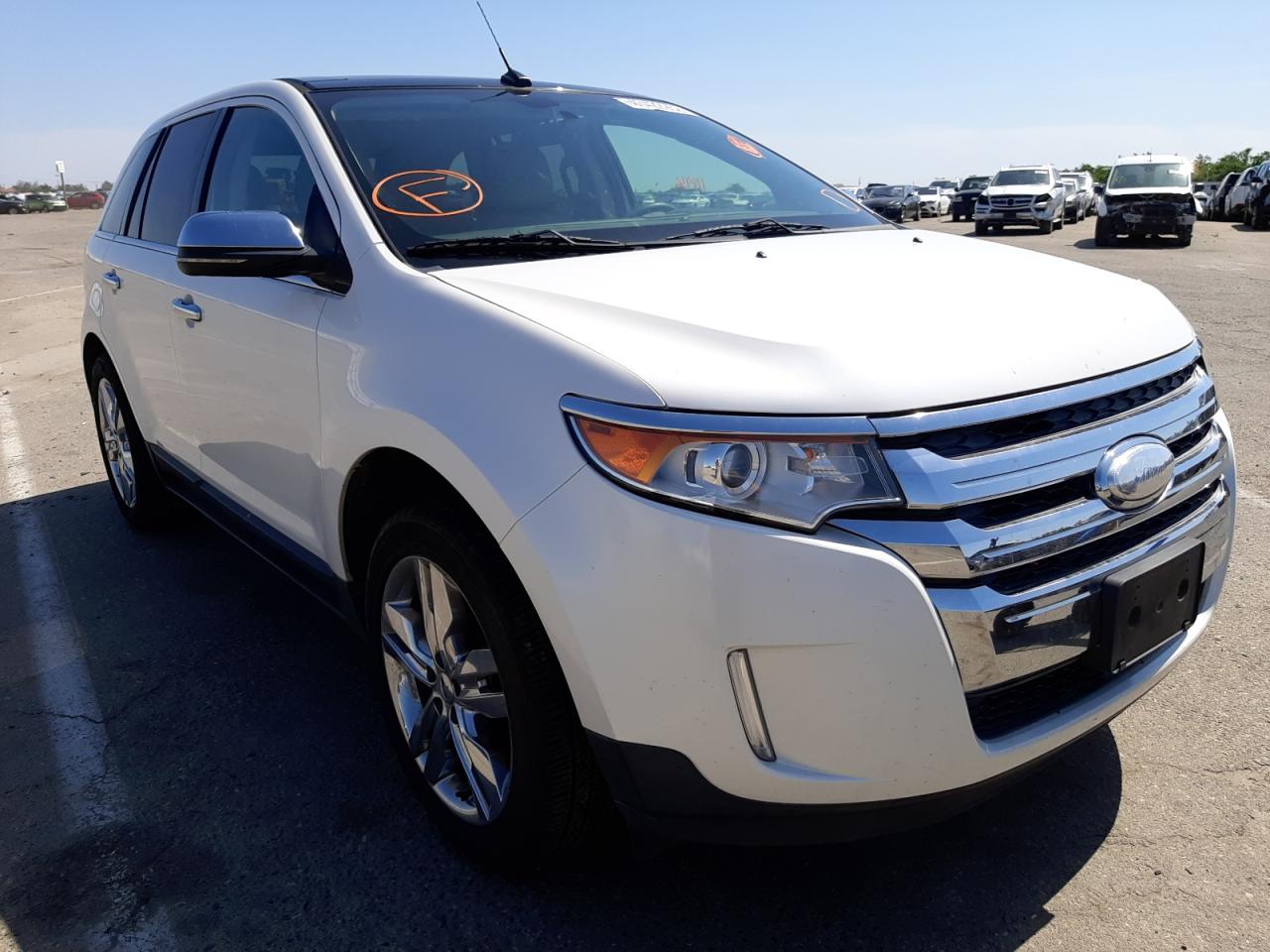 FORD EDGE SE AW 2013 with VIN 2FMDK3K91DBA64489 - Photo from auction