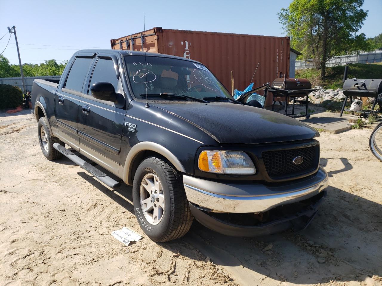 FORD F150 SUPER 2002 with VIN 1FTRW07L32KB91880 - Photo from auction