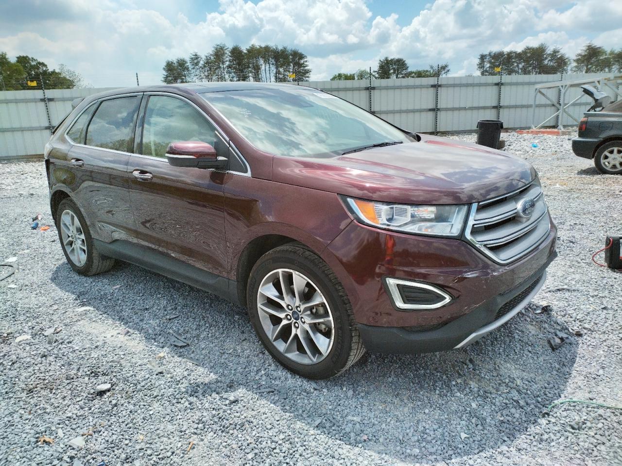 صورة رقم 1 من المزاد - 2017 FORD EDGE TITAN مع VIN 2FMPK3K97HBC29688