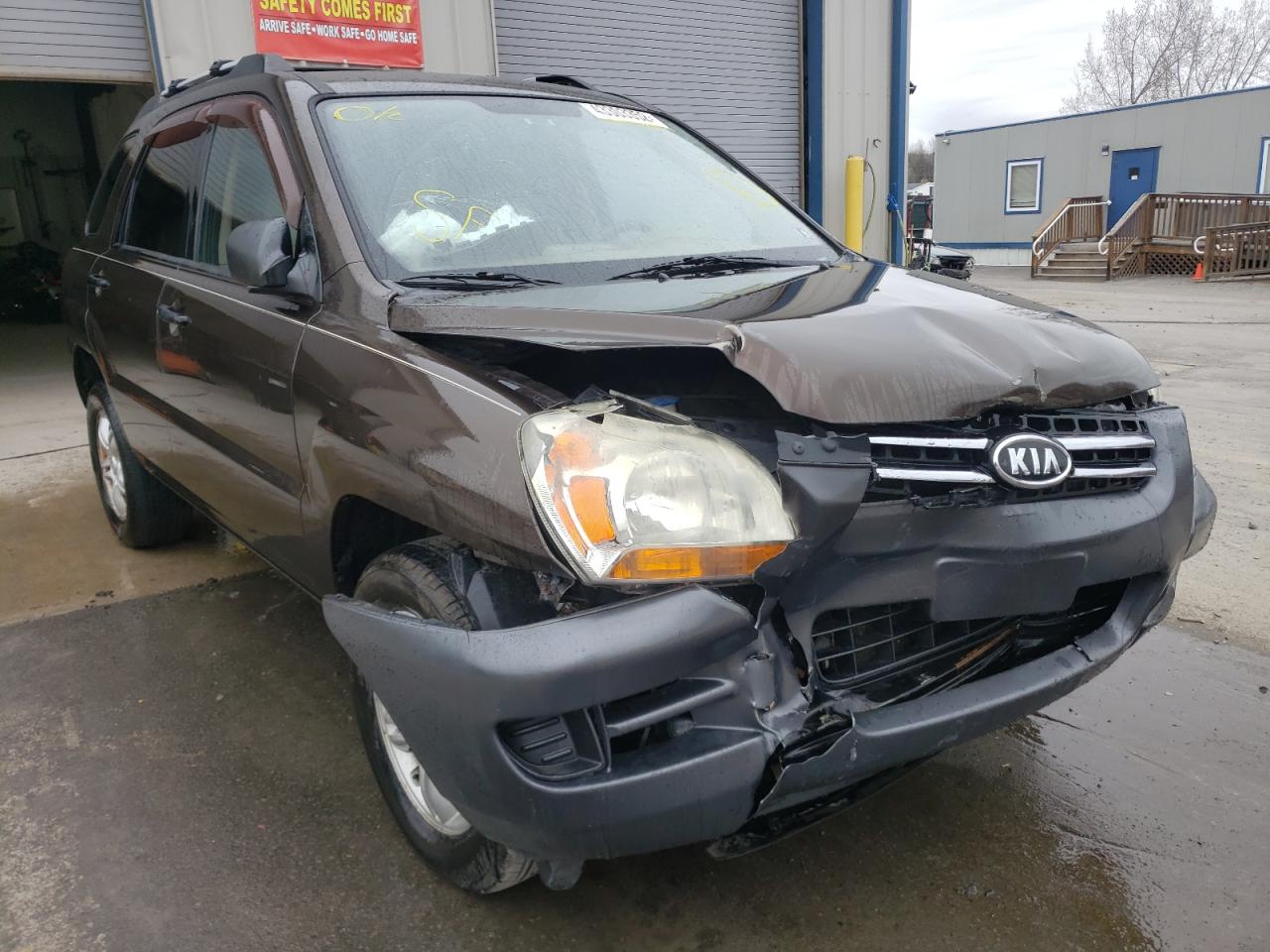 KIA SPORTAGE E 2008 with VIN KNDJE723287520144 - Photo from auction