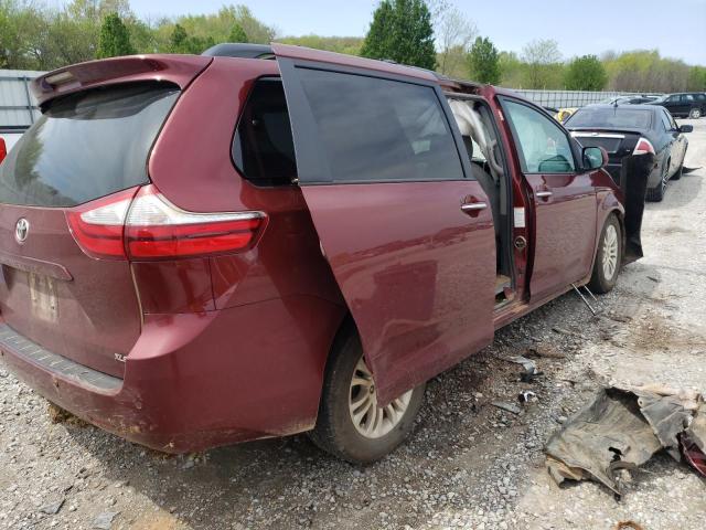 Photo 4 from auction – 2017 TOYOTA SIENNA XLE with VIN 5TDYZ3DC9HS896404
