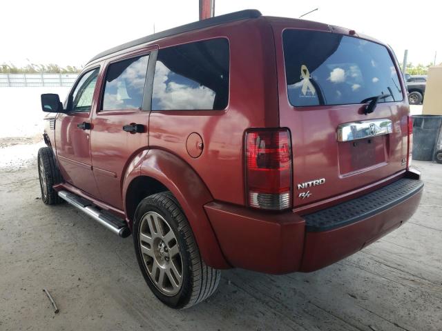 Photo 3 from auction – 2007 DODGE NITRO R/T with VIN 1D8GT586X7W654363