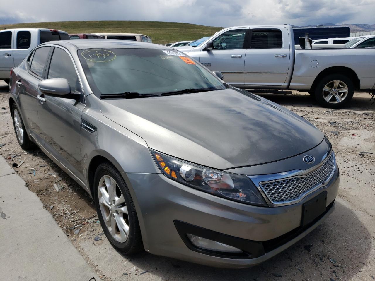 KIA OPTIMA LX 2012 with VIN 5XXGM4A75CG081828 - Photo from auction