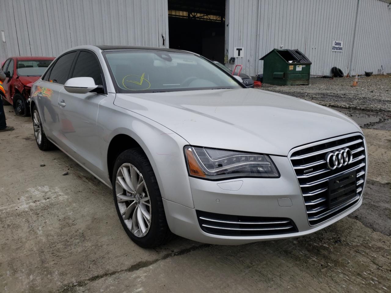 AUDI A8 L QUATT 2012 with VIN WAURVAFD0CN015692 - Photo from auction