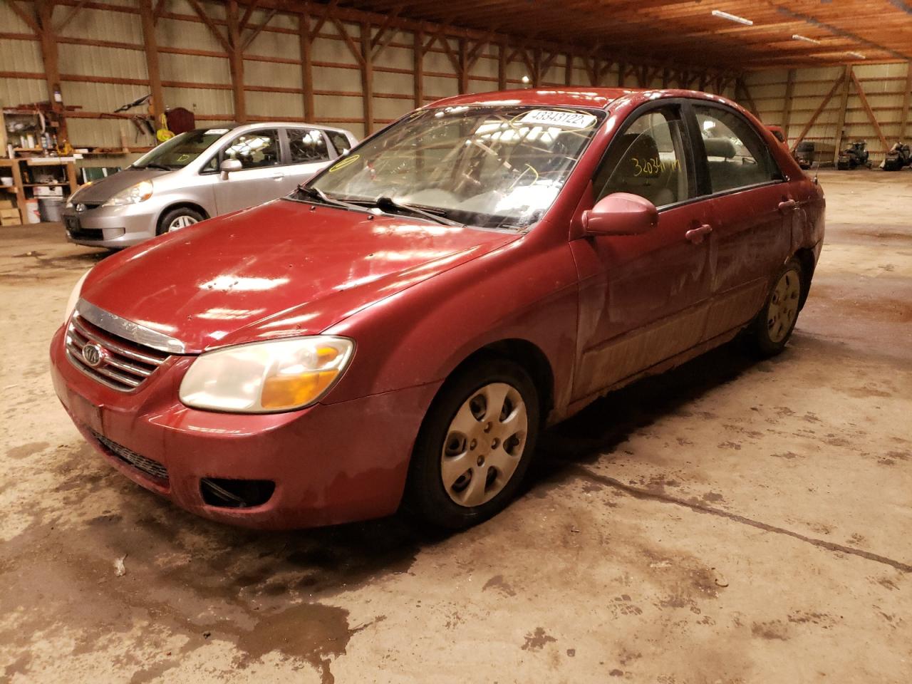 Photo 2 from auction – 2007 KIA SPECTRA EX with VIN KNAFE121875470908
