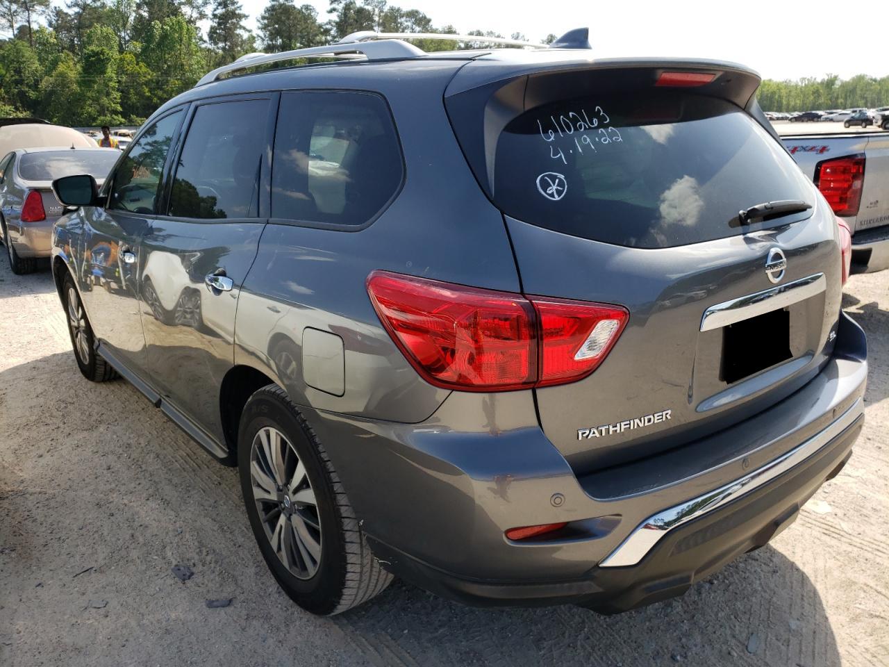 Photo 3 from auction – 2019 NISSAN PATHFINDER with VIN 5N1DR2MN4KC610263