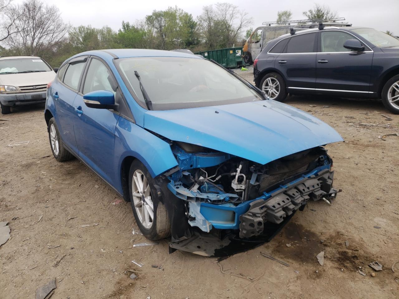 FORD FOCUS SE 2016 with VIN 1FADP3K24GL334446 - Photo from auction