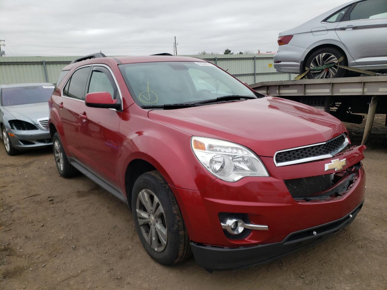 CHEVROLET EQUINOX LT 2013 with VIN 2GNALPEK7D6372079 - Photo from auction