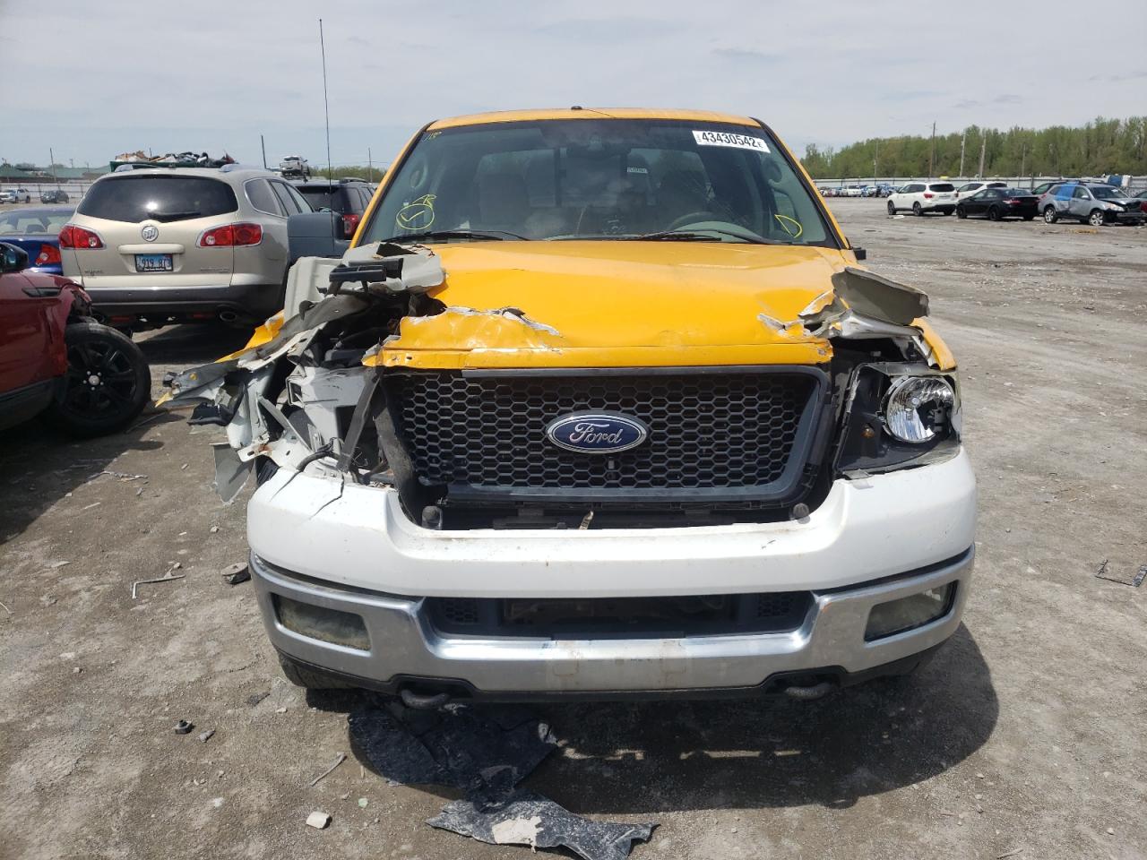 Photo 9 from auction – 2005 FORD F150 with VIN 1FTPX14505NA66709