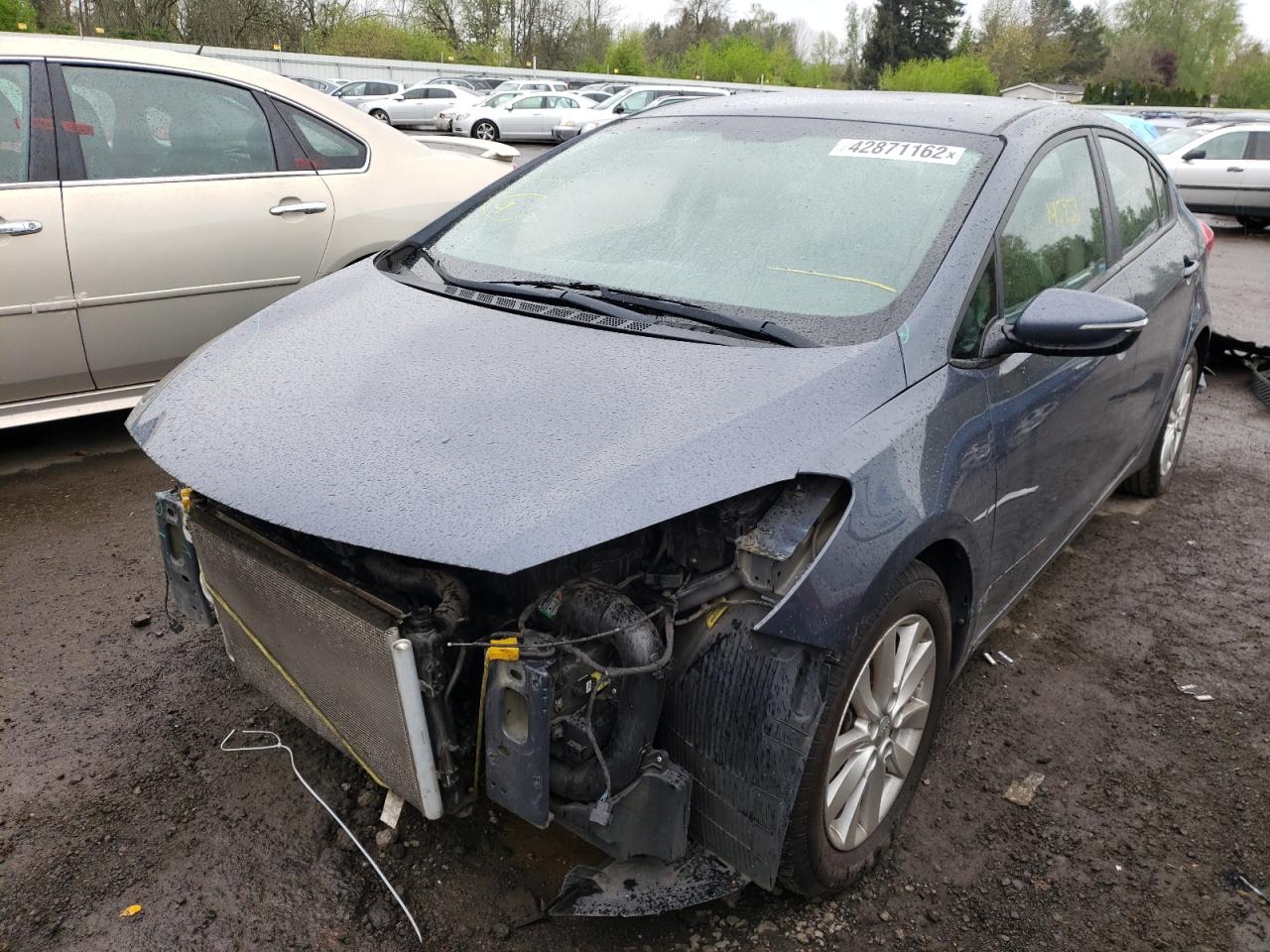 Photo 2 from auction – 2015 KIA FORTE LX with VIN KNAFX4A62F5256259