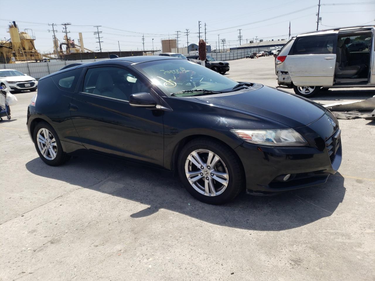 HONDA CR-Z 2011 with VIN JHMZF1D64BS013849 - Photo from auction