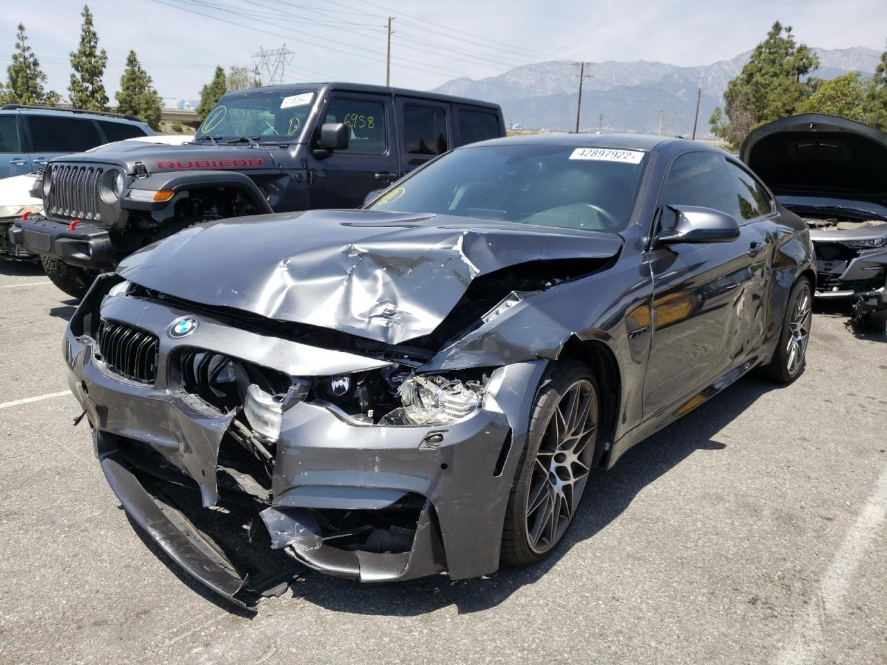 Photo 2 from auction – 2017 BMW M4 with VIN WBS3R9C37HA013999