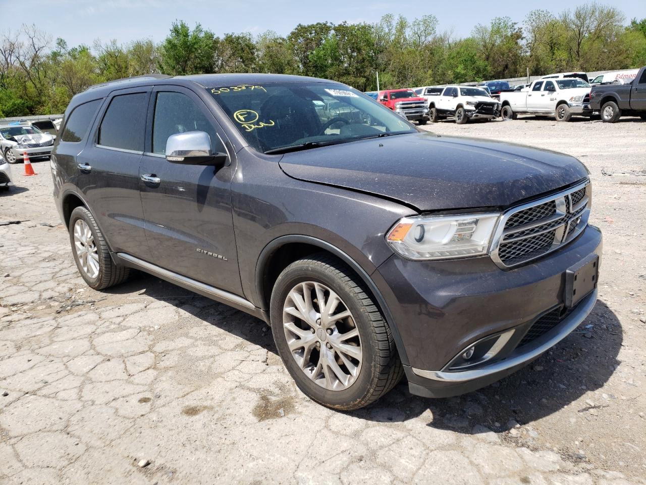 DODGE DURANGO CI 2014 with VIN 1C4SDJET6EC503379 - Photo from auction