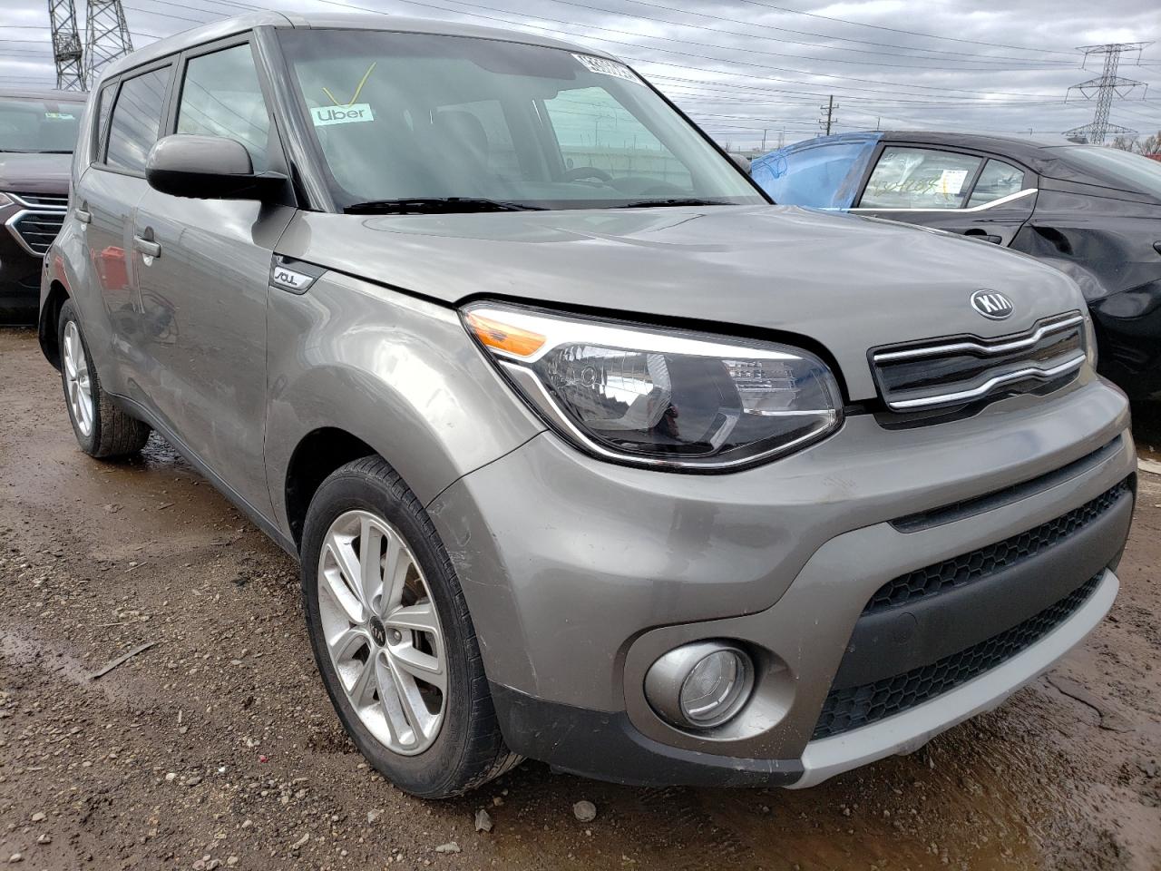 KIA SOUL + 2019 with VIN KNDJP3A58K7691879 - Photo from auction