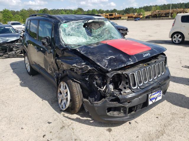 JEEP RENEGADE L 2017 with VIN ZACCJABB1HPF18963 - Photo from auction