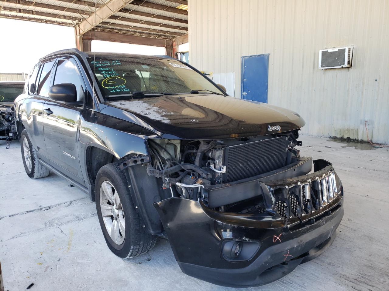 JEEP COMPASS LA 2012 with VIN 1C4NJCEB4CD683994 - Photo from auction