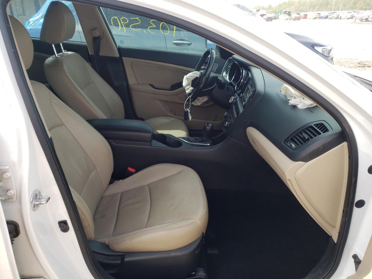 Photo 5 from auction – 2012 KIA OPTIMA EX with VIN 5XXGN4A74CG067948