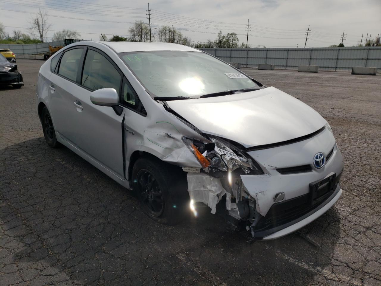 TOYOTA PRIUS 2014 with VIN JTDKN3DU7E0387453 - Photo from auction