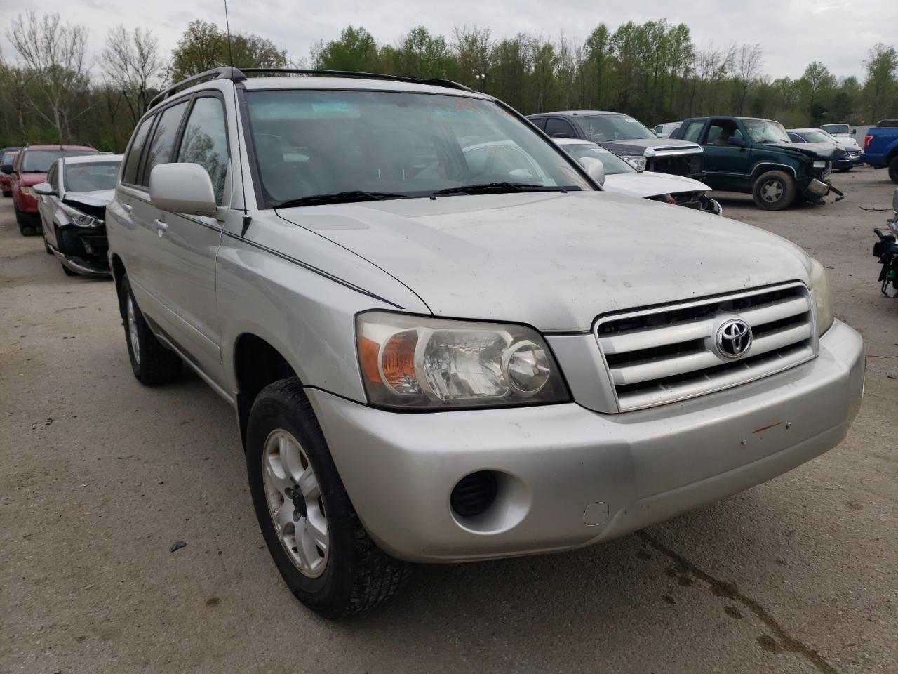 TOYOTA HIGHLANDER 2004 with VIN JTEHD21A540029814 - Photo from auction
