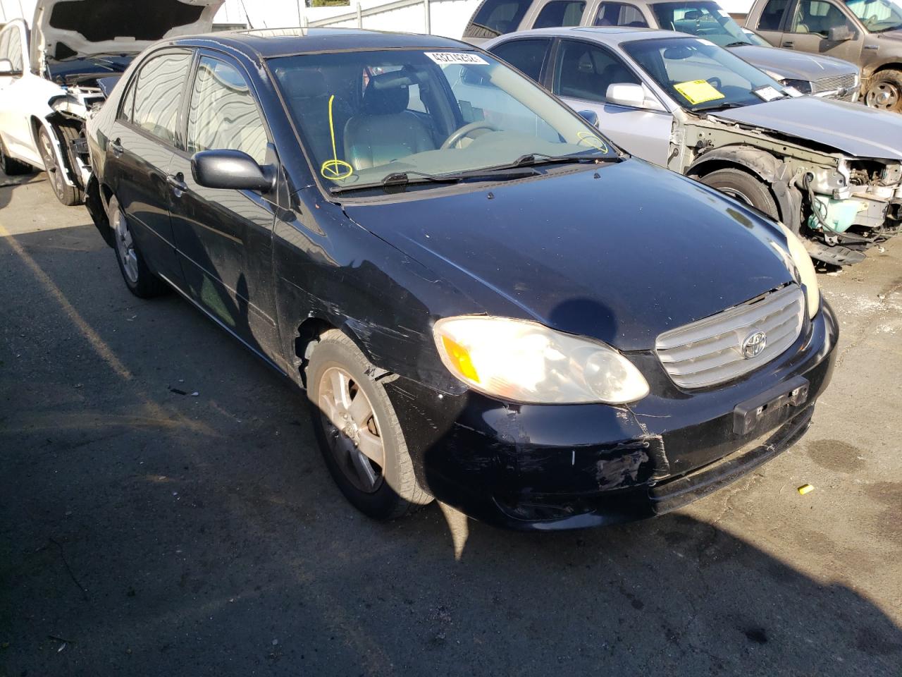 TOYOTA COROLLA CE 2004 with VIN 1NXBR38E04Z310207 - Photo from auction