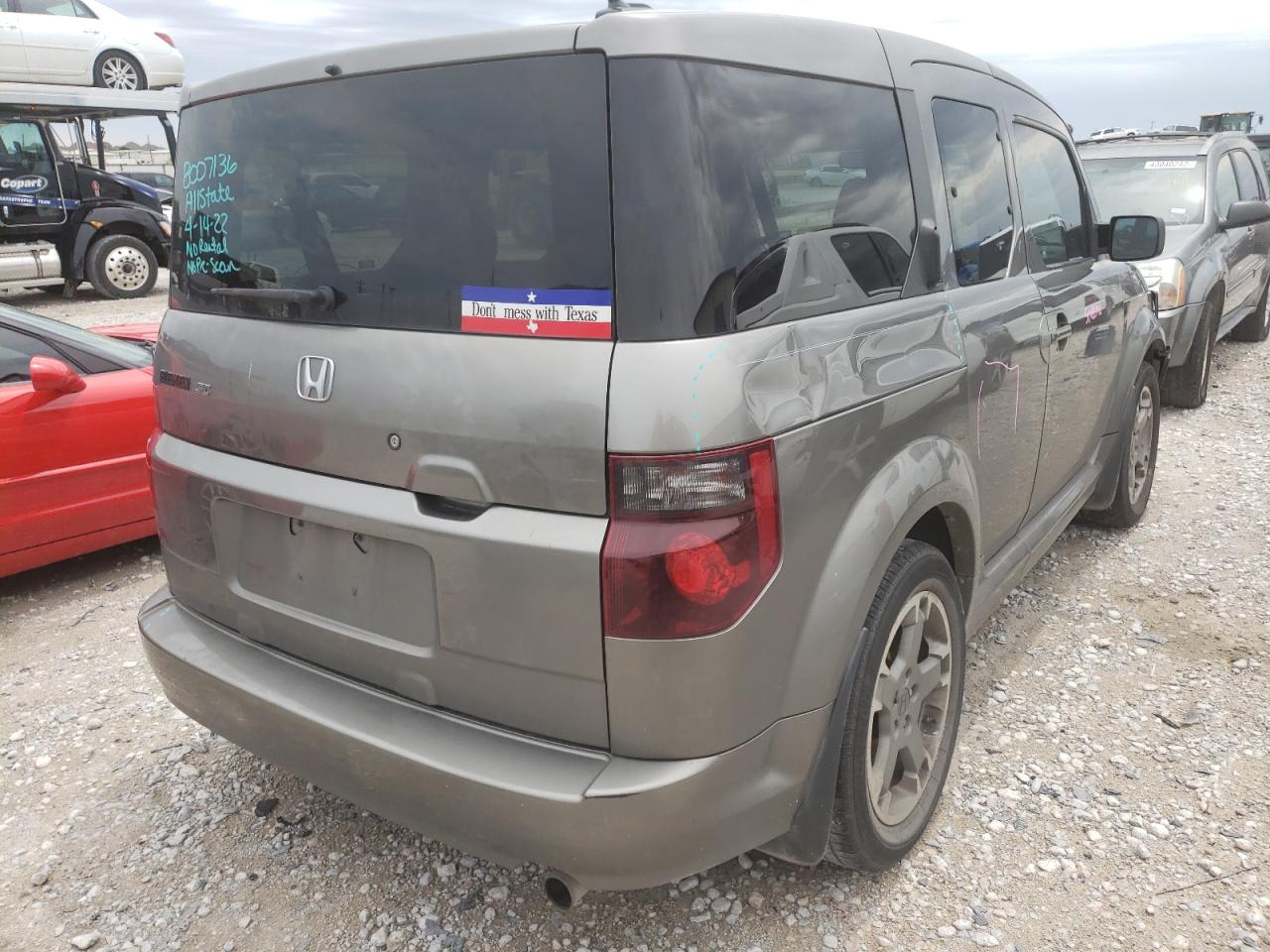 Photo 4 from auction – 2008 HONDA ELEMENT SC with VIN 5J6YH18908L012769