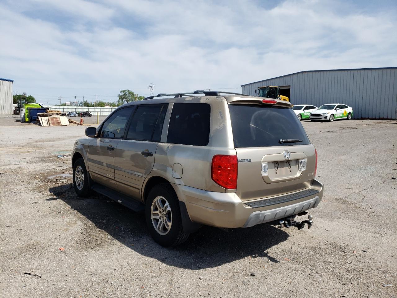 Photo 9 from auction – 2003 HONDA PILOT EXL with VIN 2HKYF18603H540083