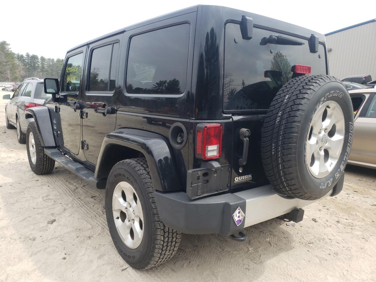 Photo 3 from auction – 2014 JEEP WRANGLER U with VIN 1C4HJWEG9EL258614