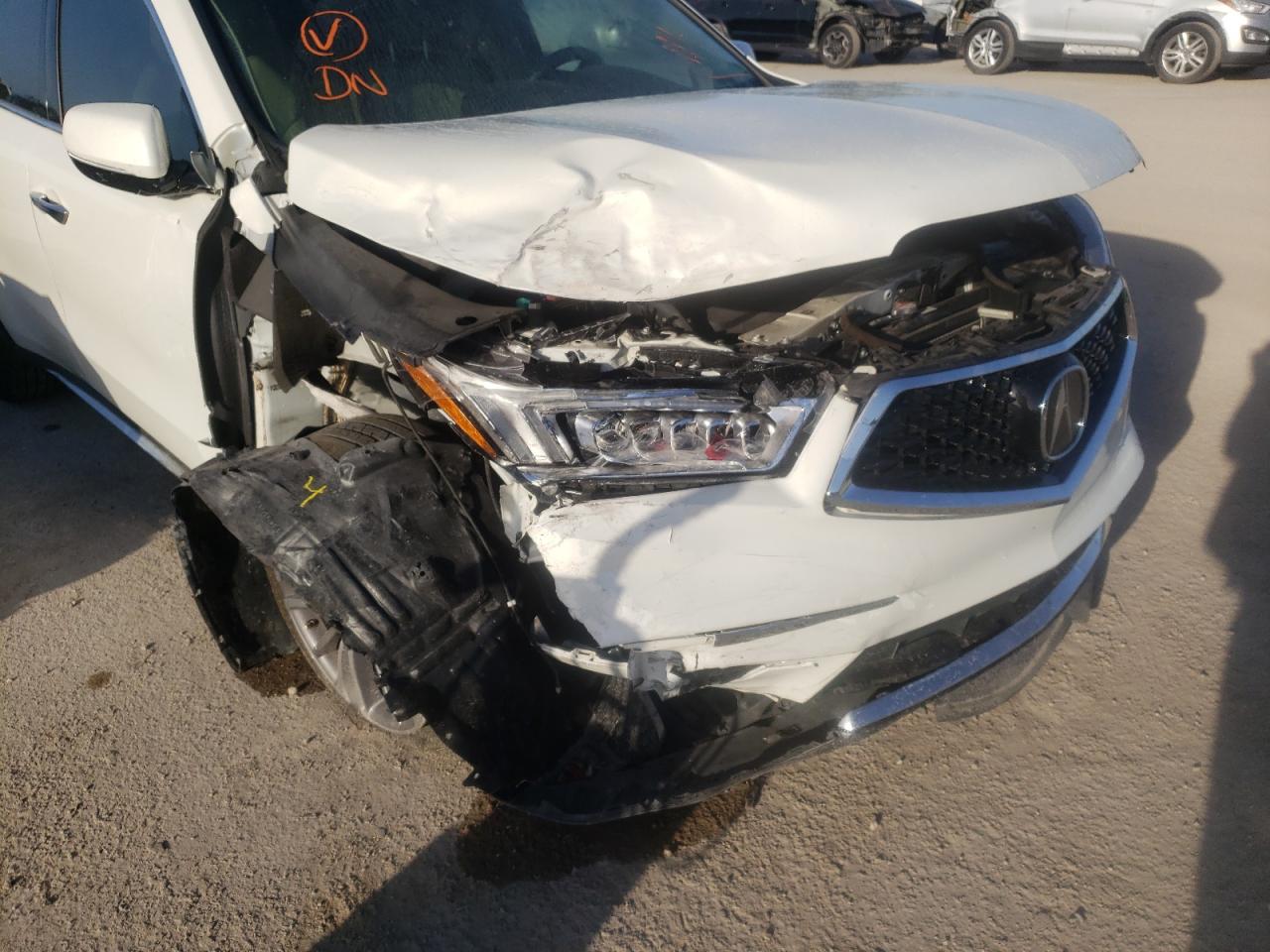 Photo 9 from auction – 2017 ACURA MDX TECHNO with VIN 5FRYD3H52HB014230