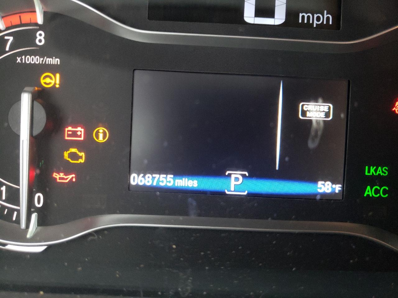 Photo 8 from auction – 2017 HONDA PILOT TOUR with VIN 5FNYF6H92HB012316